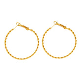 twisted big hoops image 0