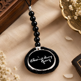 Guruji Swaroop Multipurpose Black Beaded Chain – Bag Charm & Keychain