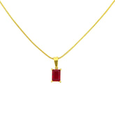Mila red pendant image 0