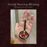 Guruji Swaroop Multipurpose Black Beaded Chain – Bag Charm & Keychain