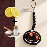 Guruji Swaroop Multipurpose Black Beaded Chain – Bag Charm & Keychain