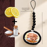 Guruji Swaroop Multipurpose Black Beaded Chain – Bag Charm & Keychain