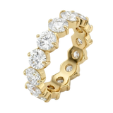 18K Gold Diamond Eternity Band Ring