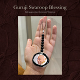 Guruji Swaroop Multipurpose Black Beaded Chain – Bag Charm & Keychain