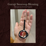 Guruji Swaroop Multipurpose Black Beaded Chain – Bag Charm & Keychain