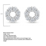 Deigo silver plated studs
