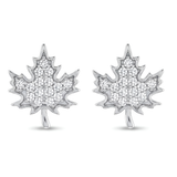 leaf shaped studs
