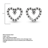 Heart Earrings D513