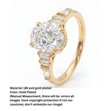Royal Marquise Baguette Ring