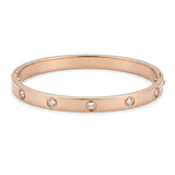 cartier rose gold plated band