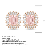 Delnaz Pink Studs