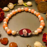 Peach and Pearl Blessings Bracelet