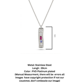 The Prism Molten Bar Pendant