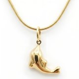 The Gilded Voyager Dolphin Pendant