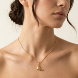 The Gilded Voyager Dolphin Pendant