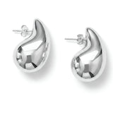 Silver Tear Drop Earrings
