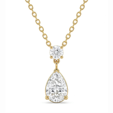 Classic Teardrop Solitaire Pendant