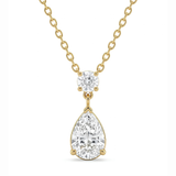 Classic Teardrop Solitaire Pendant