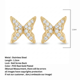 Butterfly earrings
