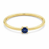 Operose sea blue zircon Ring