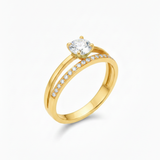 Double Wear Gold Plated Ring