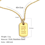 "11:11 Alignment" Angel Number Tag Necklace