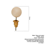 pink pearl studs image 1