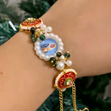 The Crimson Devotion Guru Ji Bracelet