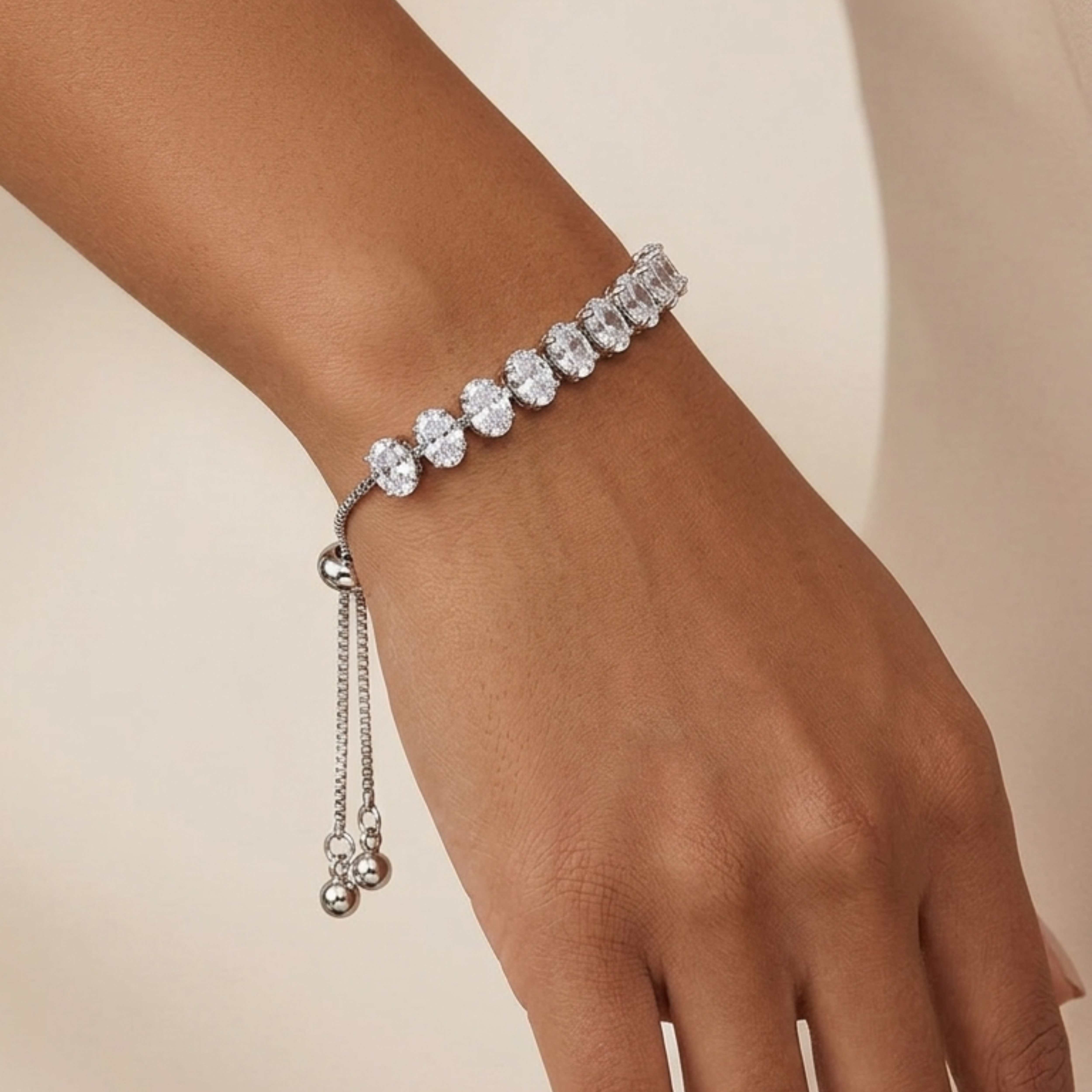 Iced Tennis Bracelet