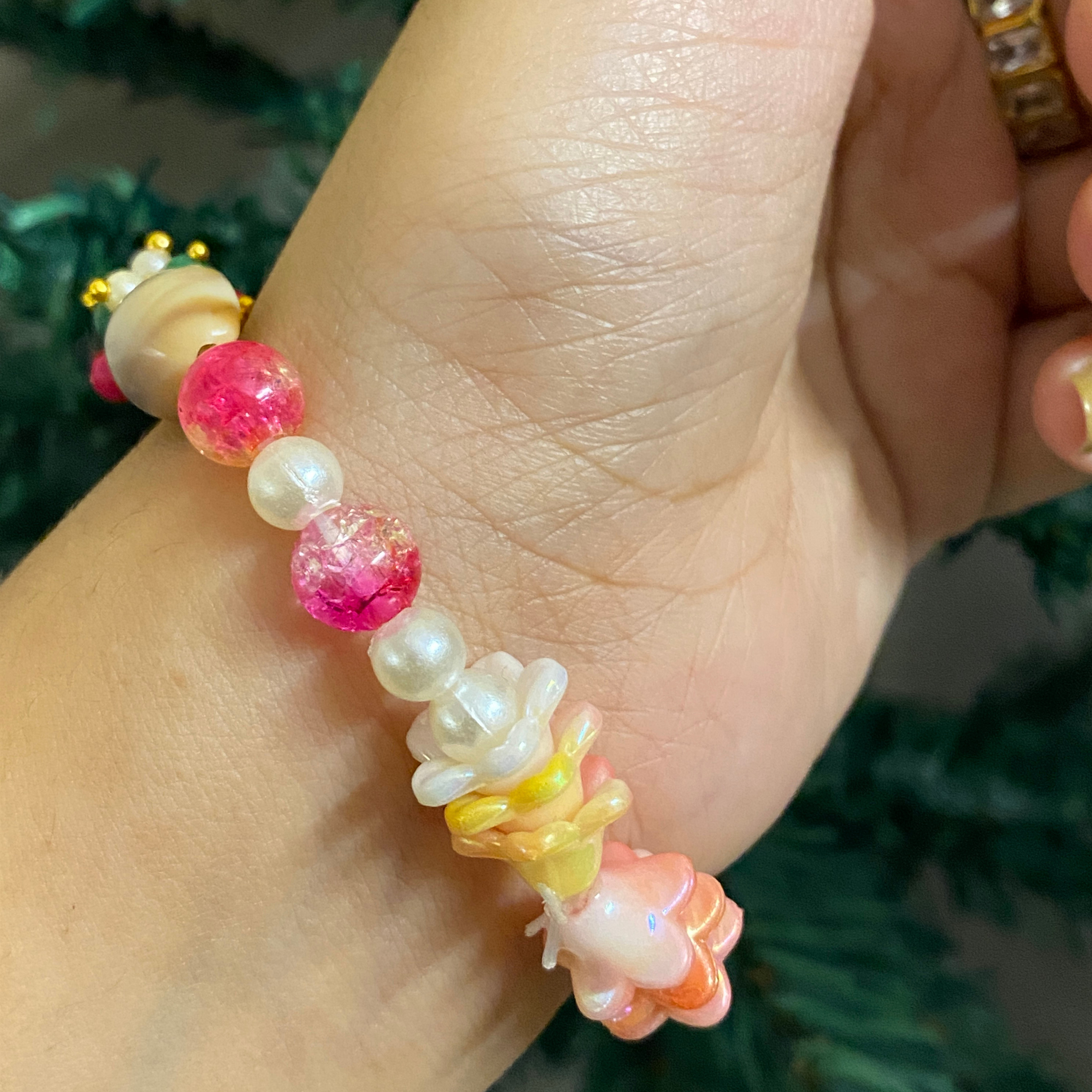 Divine Blessing Handmade Beaded Bracelet