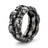 Shadow Legion: Dual-Row Skull Band
