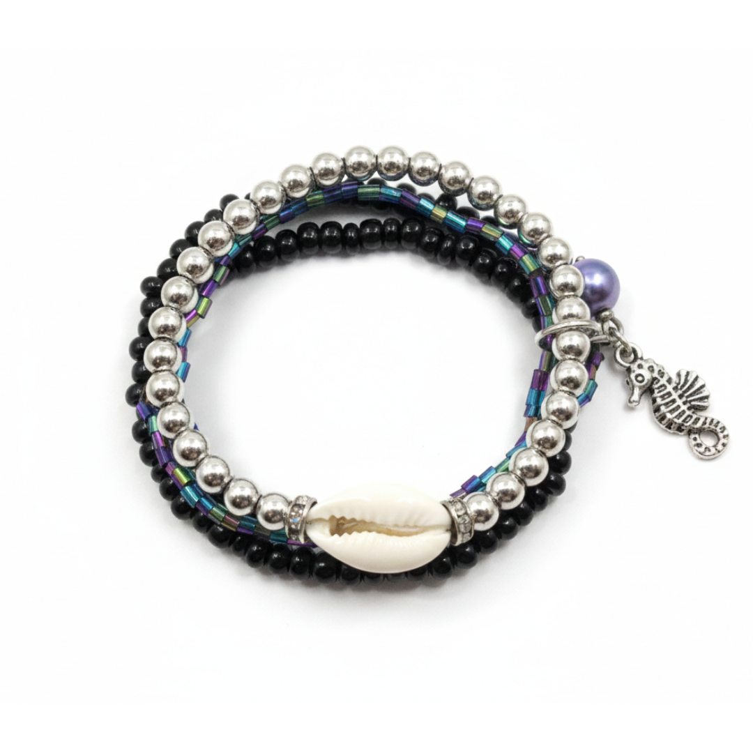 sea horse triple layered band