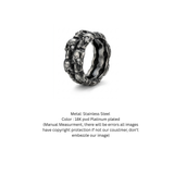 Shadow Legion: Dual-Row Skull Band