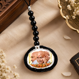 Guruji Swaroop Multipurpose Black Beaded Chain – Bag Charm & Keychain