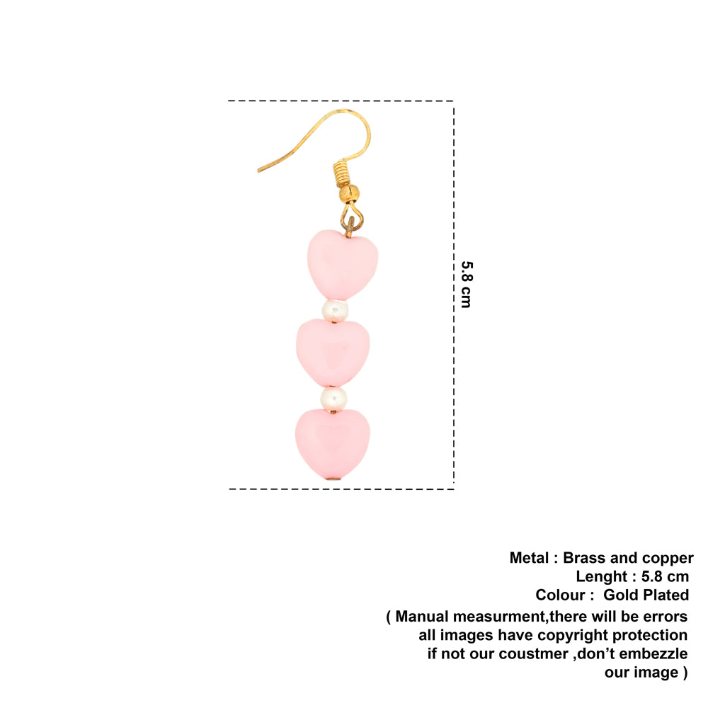 tripple pink heart drops image 1