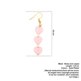 tripple pink heart drops image 1