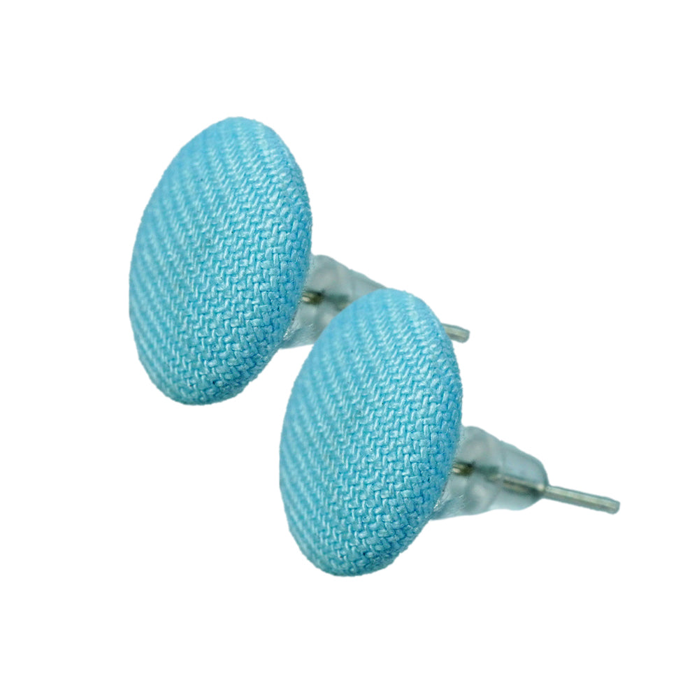 button blue studs image 1