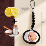 Guruji Swaroop Multipurpose Black Beaded Chain – Bag Charm & Keychain