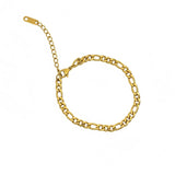 Figaro Chain Bracelet image 0