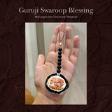 Guruji Swaroop Multipurpose Black Beaded Chain – Bag Charm & Keychain