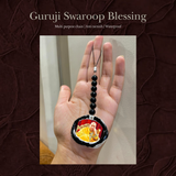 Guruji Swaroop Multipurpose Black Beaded Chain – Bag Charm & Keychain