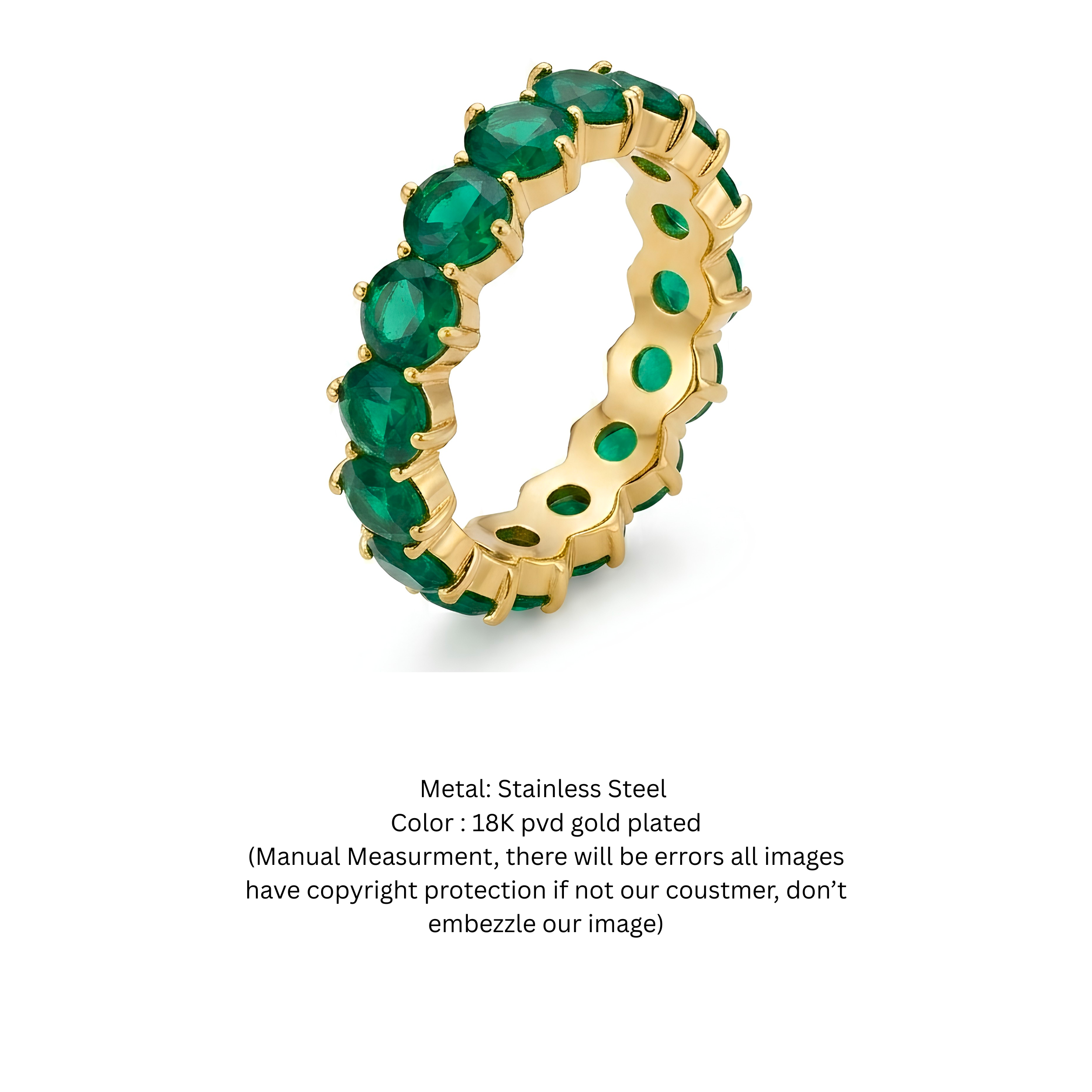 The Emerald Infinity Eternity Band
