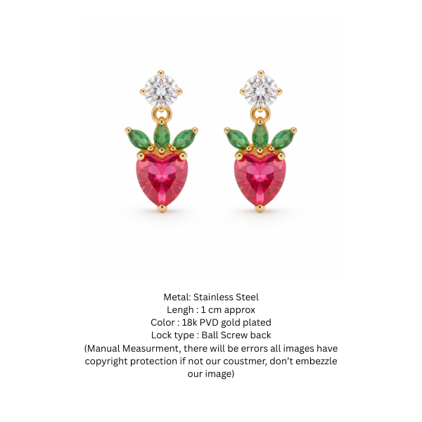 STRAWBERRY STUDS