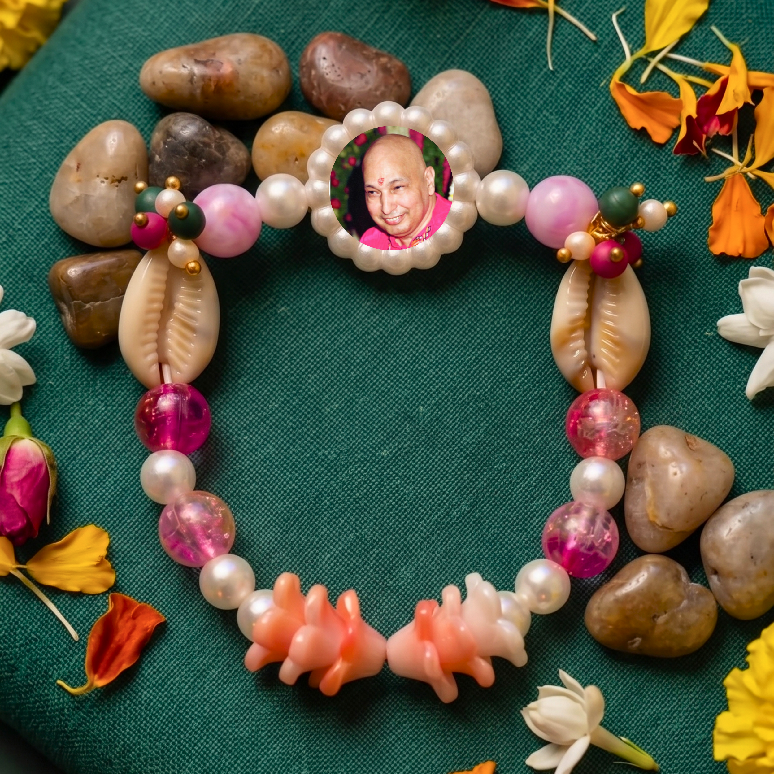 Divine Blessing Handmade Beaded Bracelet