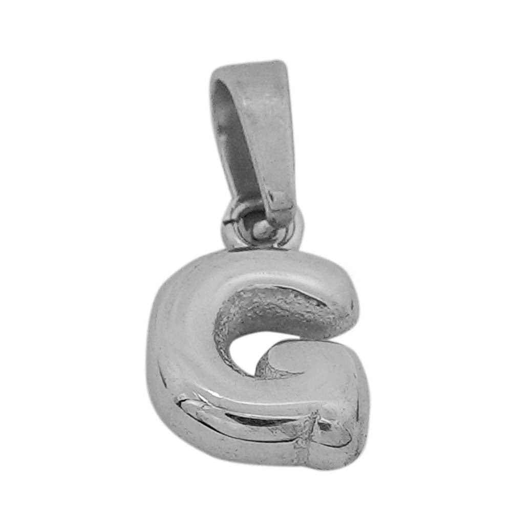 18k platinum alphabets - G image