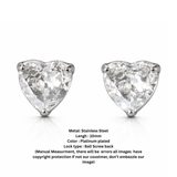 HEART SHAPED EARINGS