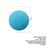 button blue studs image 2