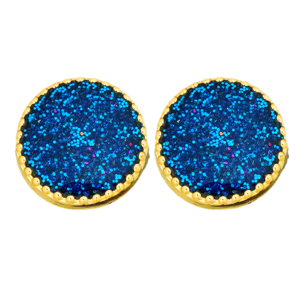 galaxy blue studs image 0