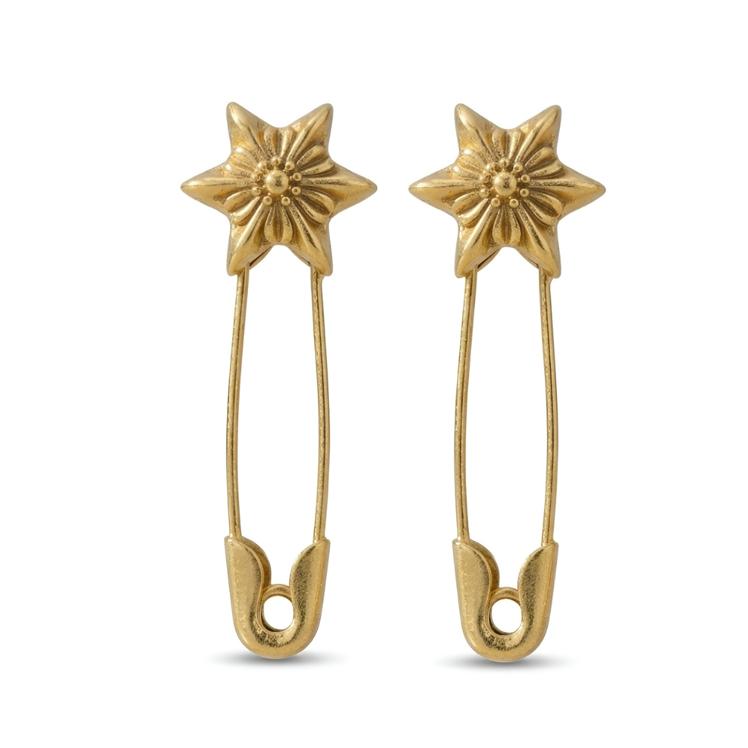 Safety pin studs D510