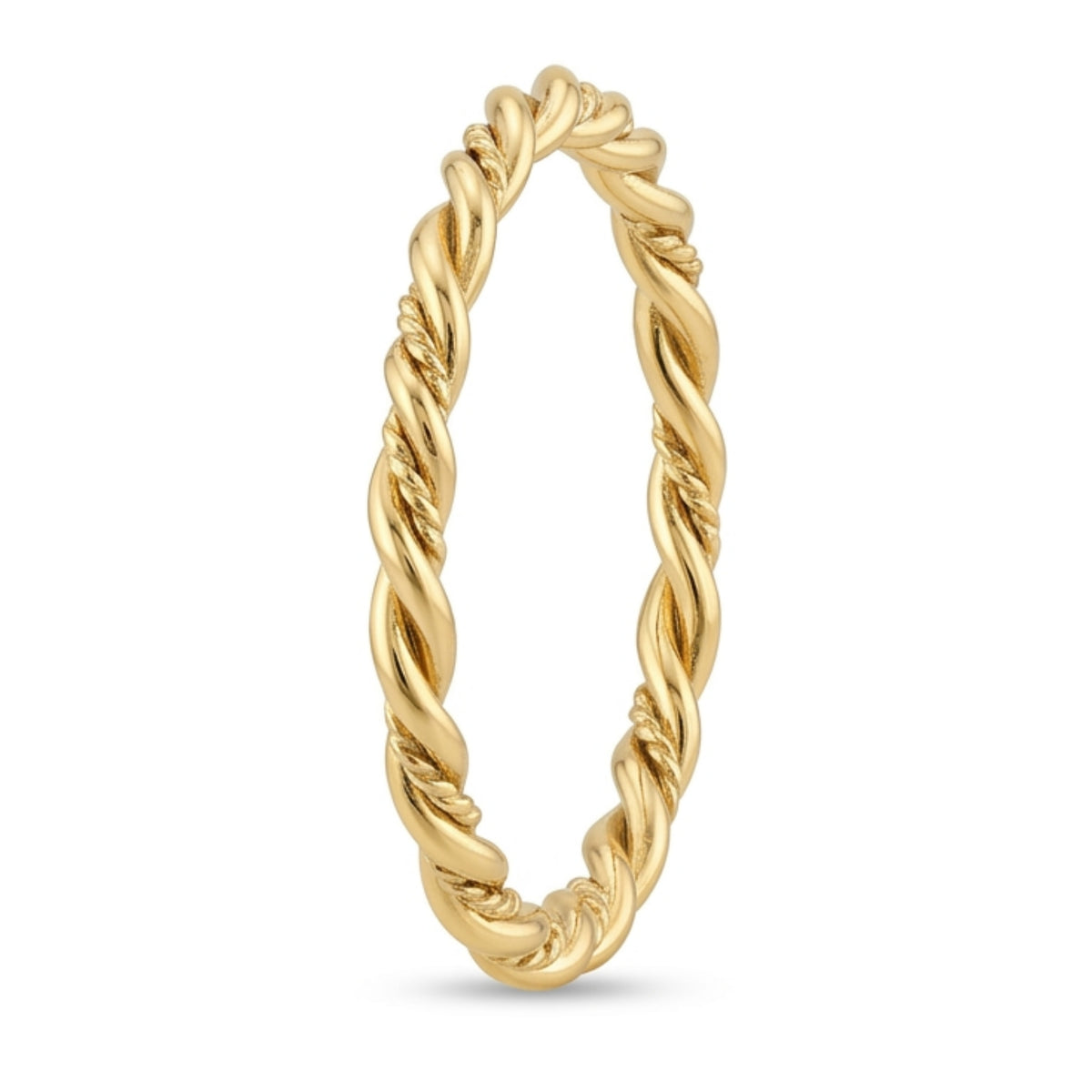 Twisted Rope Band Ring